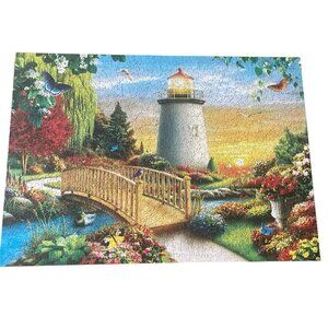 Lazy Days Master Pieces Dawn Of Light 1000 Pc Puzzle Complete EUC